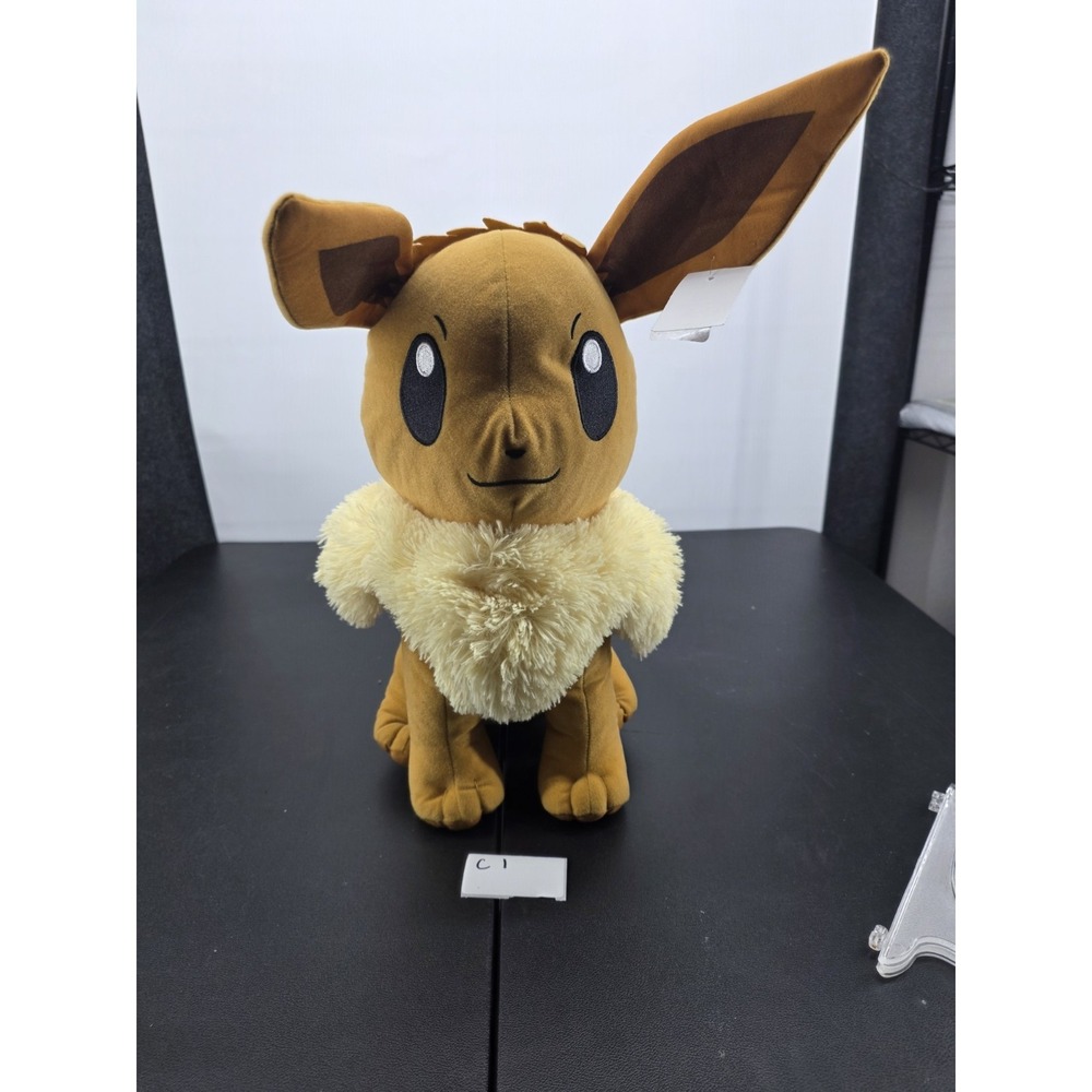 Xlarge Eevee Plush Pokemon Toy. Soft 15"x 12"